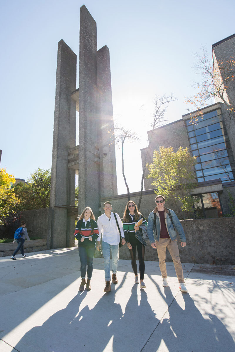 Champlain Tower: one examples of Trent’s inspiring architecture.